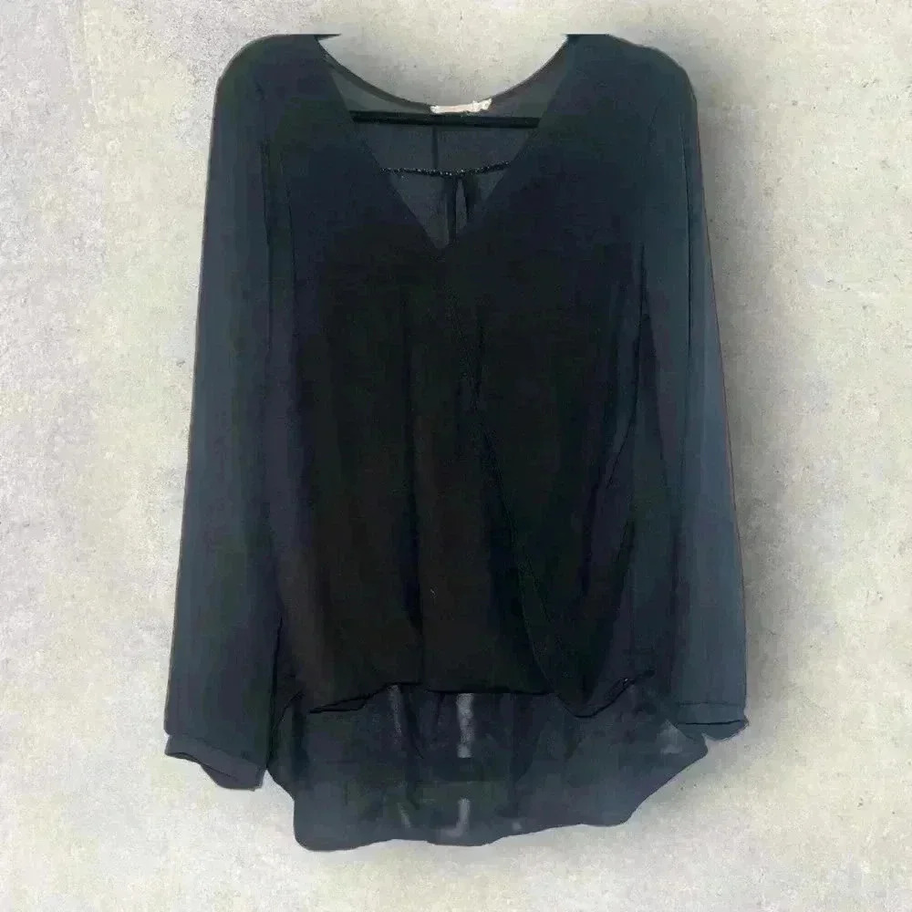 Lush sheer top size large